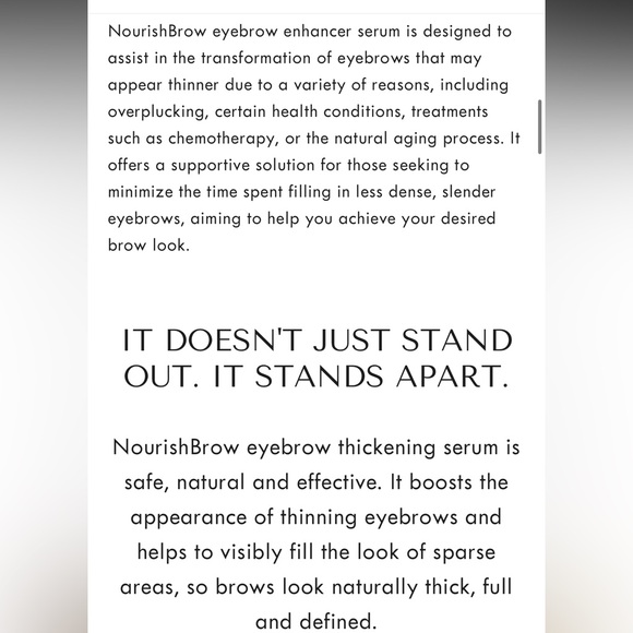 NEW Nourishbrow serum 7.5mL - Picture 7 of 7